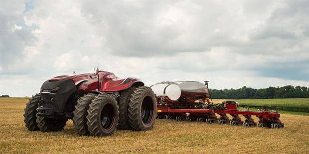 Case IH впервые представила концепт автономного трактора на выставке Farm Progress Show