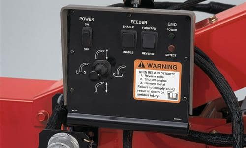 Stop Feedrolls Before Metal Can Damage the Cutterhead