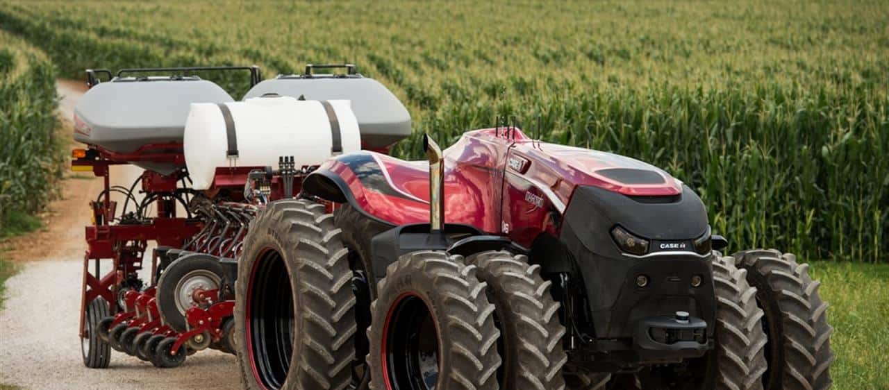 Case IH presentó mundialmente su primer tractor autónomo
