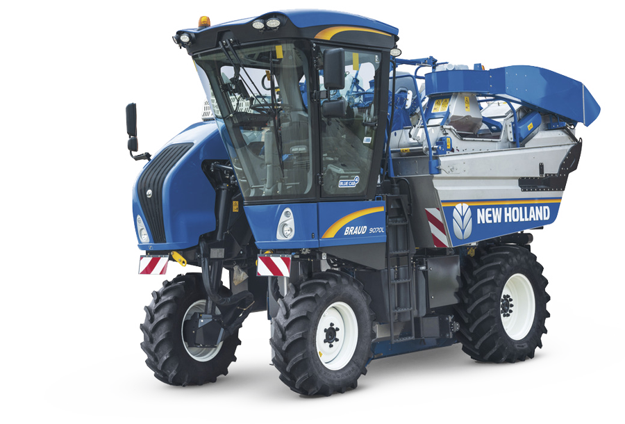 BRAUD HIGH AND EXTRA HIGH CAPACITY GRAPE HARVESTERS - Overview, Grape  Harvester, New Holland (Apac)