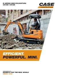 CX18B Mini-Excavators | CASE Construction Equipment (IL) | CASE ...