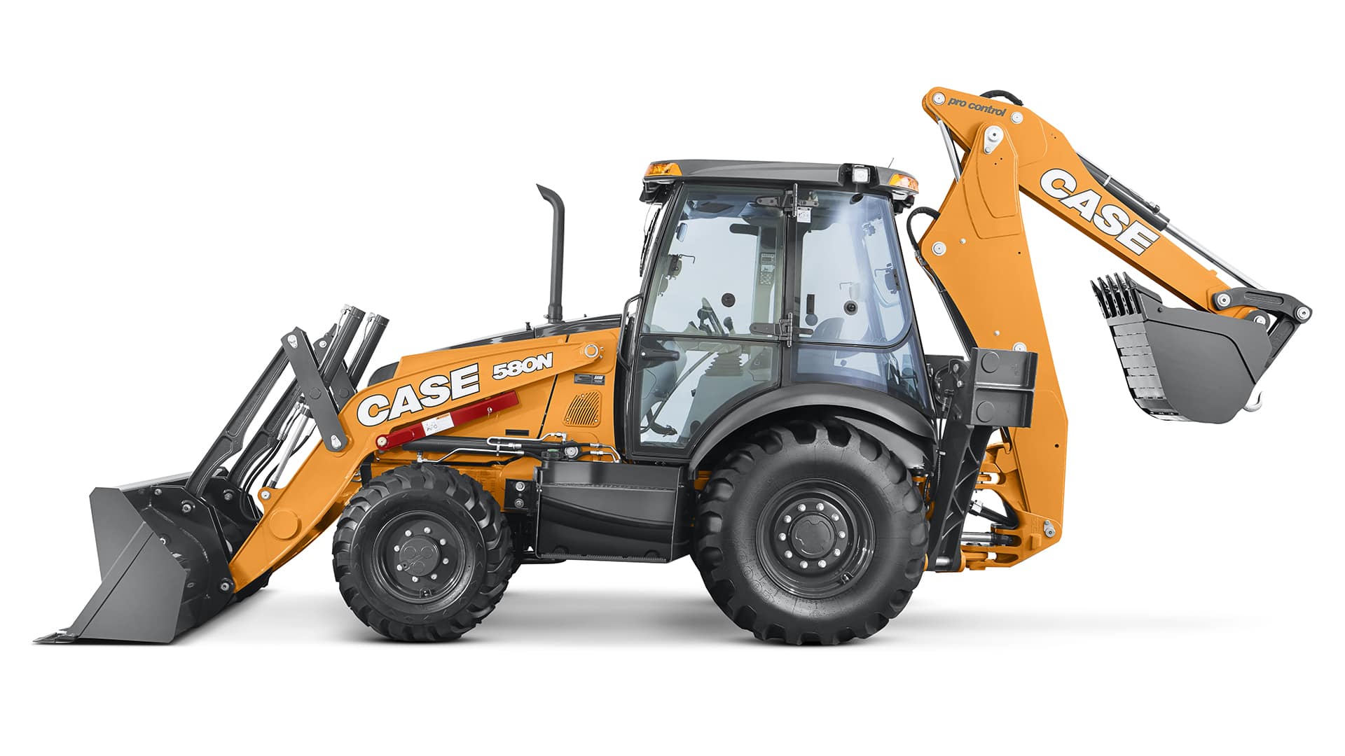 North America: CASE 580 Super N Wide Track Backhoe