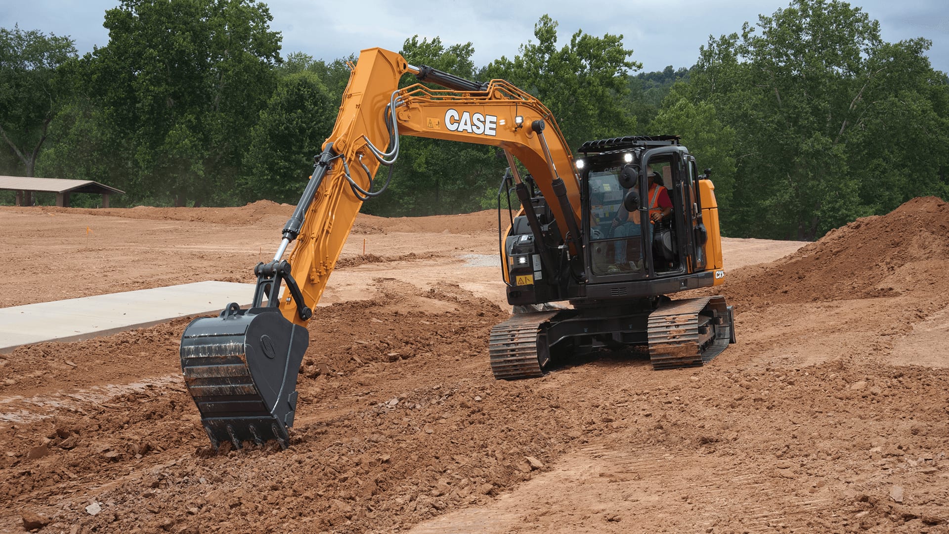 CASE CX145D SR Excavators | CASE Construction Equipment