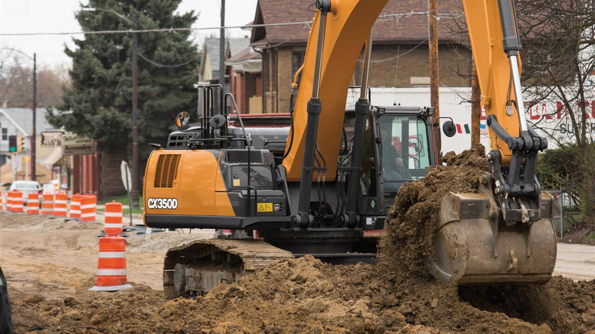 CASE CX350D Excavator CASE Construction Equipment