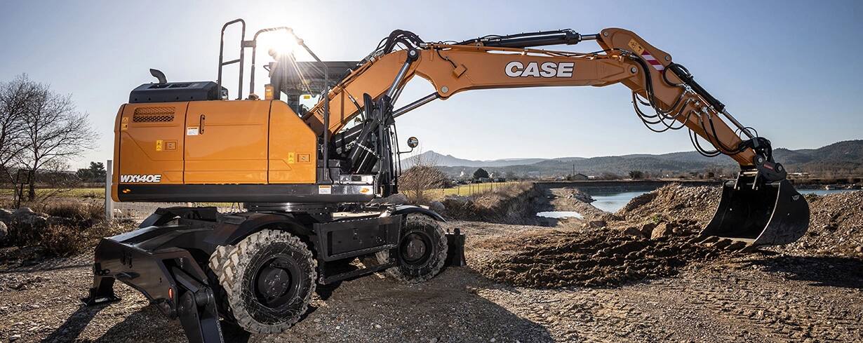 Wheeled Excavators | CASE Construction Equipment