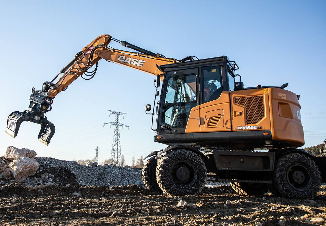 Wheeled Excavators | CASE Construction Equipment