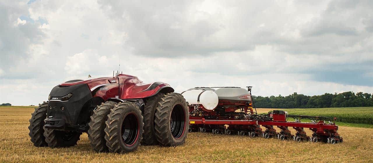 凯斯无人驾驶概念拖拉机亮相美国农业进步展