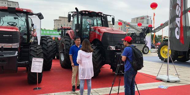 Case IH unveils the new Magnum™ 3404 tractor at the Inner Mongolia International Animal Husbandry Machinery Expo 2018