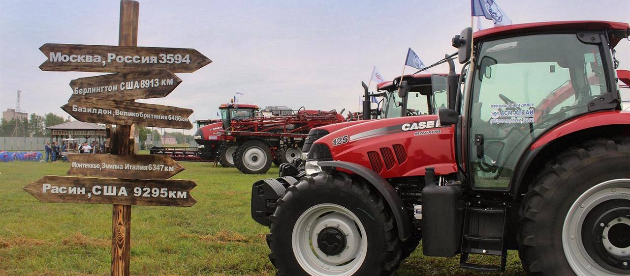 Case IH showcases its latest farm technologies at Field Day in Siberia