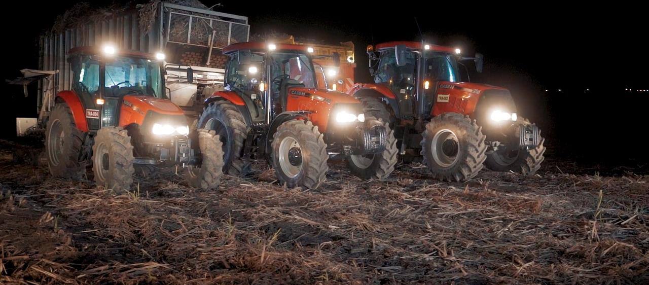Case IH tractors play key role in renewable energy operation turning sugarcane waste into valuable commodity