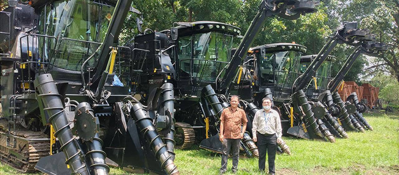 Austoft cane harvesters solve labour shortage issues in Indonesia