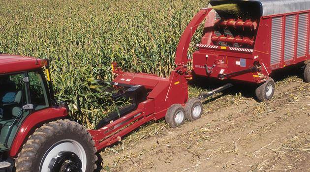 Pull-TypeForageHarvester-Efficiency-Electronic Remote