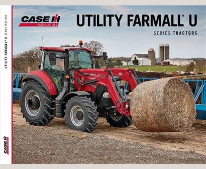 Utility Farmall 110U & 120U Tractors Brochure