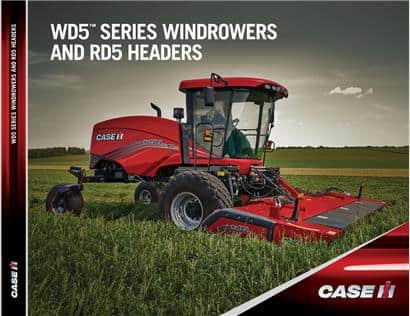 WD5 Series Windrowers and RD5 Headers