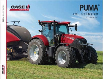 Puma (185-240) Tractors Spec