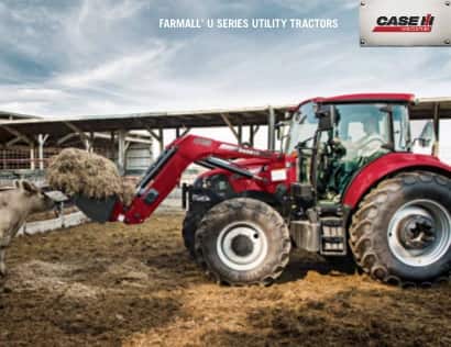 Utility Farmall 105U & 115U Tractors Brochure