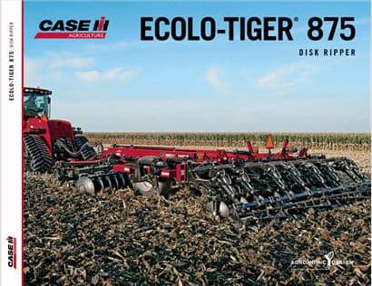 Ecolo-Tiger 875 Disk Ripper Brochure