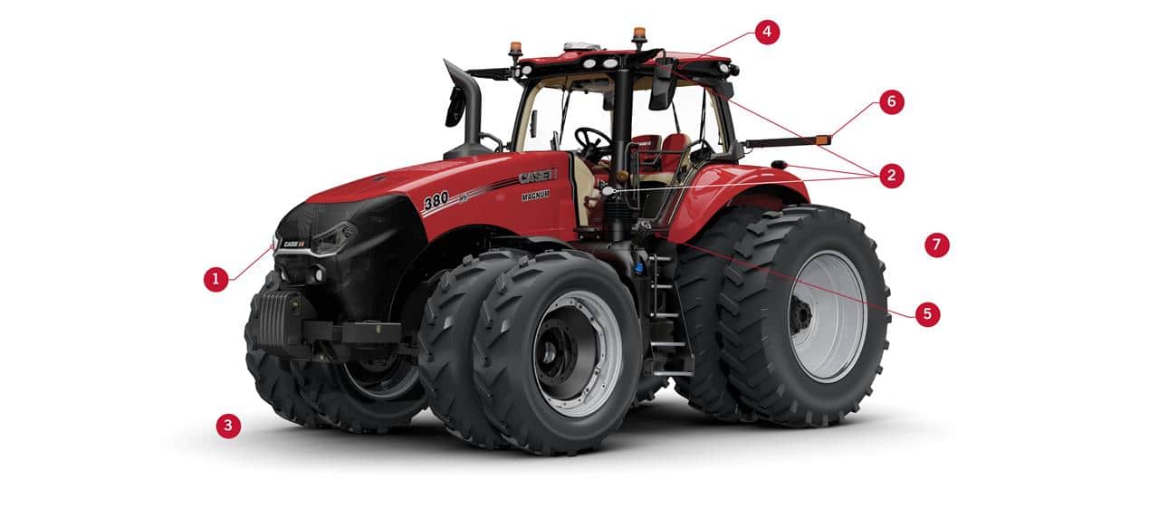 Case IH Magnum 400 AFS Connect tractor test drive - Revista Cultivar