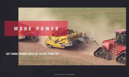 Efficient Power to Tackle Serious Earthmoving