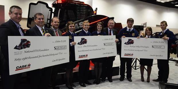 Case IH "Red Power" Skid Steer Generates More Than $75,000 for FFA 