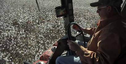 Cotton Picker Yield Monitoring