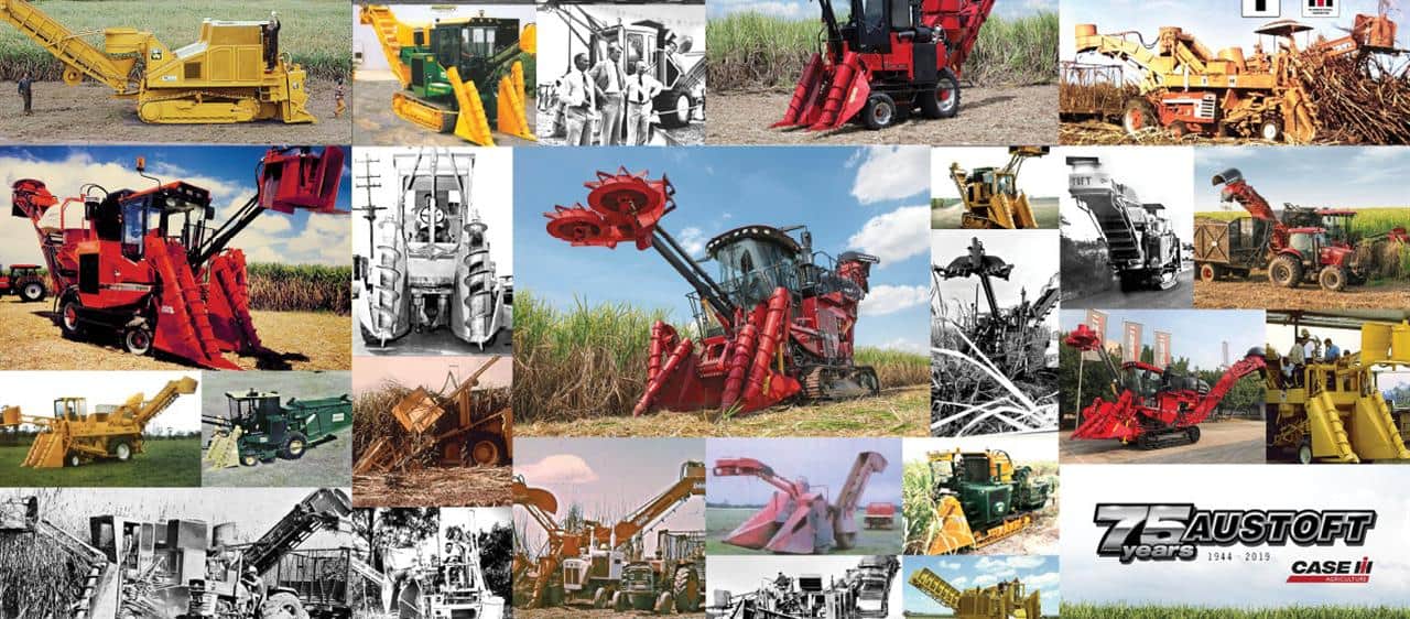 Case IH Austoft sugarcane harvester celebrates 75 years of leading the field