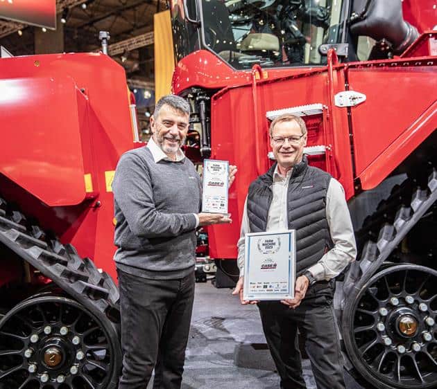 CASE IH Quadtrac AFS Connect™ awarded Farm Machine 2023 prize at SIMA