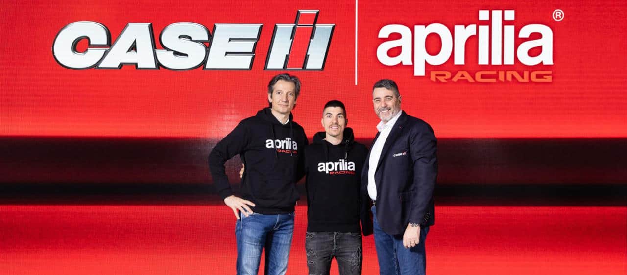 AIMING FOR THE PODIUM - CASE IH TO SPONSOR APRILIA IN MOTOGP™ SERIES FOR SEASON TWO