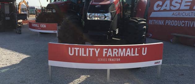 Utility Farmall U Tractor at 2017 Husker Harvest Days