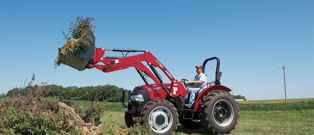 L545 series loaders and utility Farmall 70A tractor