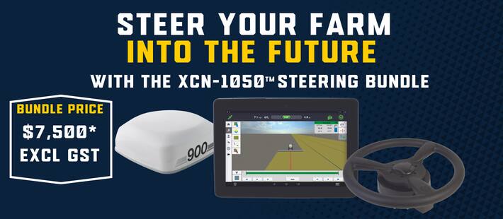 XCN-1050™ Display, Nav-900 & EZ-Pilot® Steering Bundle