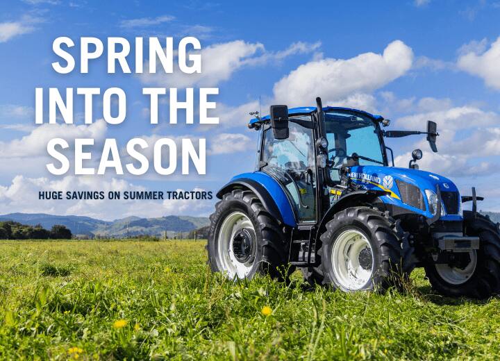 SPRING INTO THE SEASON