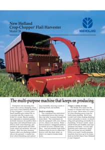 Crop Chopper® Flail Harvester - Brochure