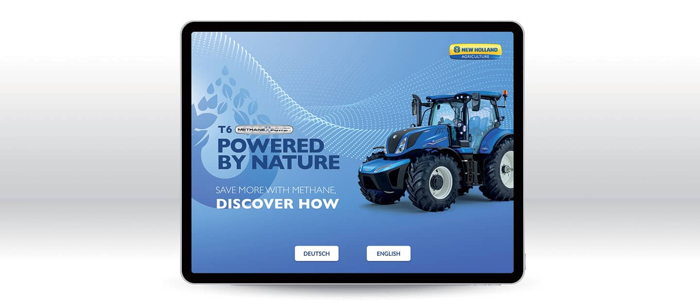 Ad Agritechnica 2019 New Holland ha presentato il primo trattore T6 Methane Power di serie al mondo
