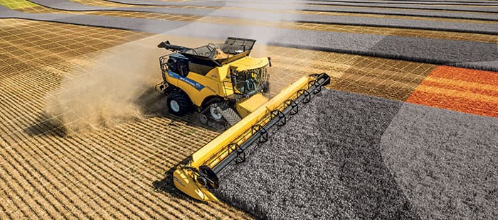 New Holland combine harvesters win two medals at the SIMA Innovation Awards 2021