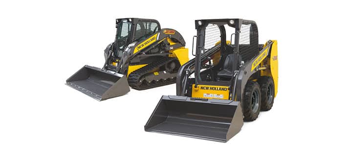Mini-chargeuses et chargeuses compactes New Holland
