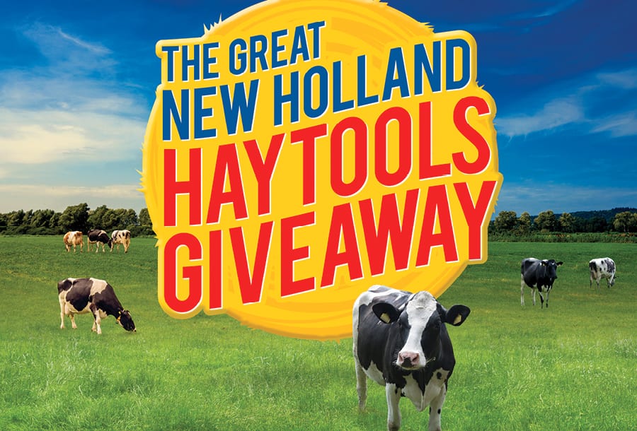 New Holland Agriculture is launching one of the industry’s biggest equipment giveaways ever in the U.S. and Canada