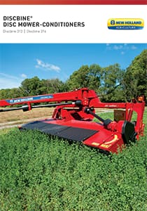 Discbine 313/316 Center-Pivot Disc Mower-Conditioners - Brochure