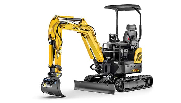 E17C Mini Crawler Excavator | New Holland Australia & New Zealand